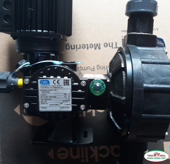 MÁY BƠM NƯỚC ĐỊNH LƯỢNG OBL